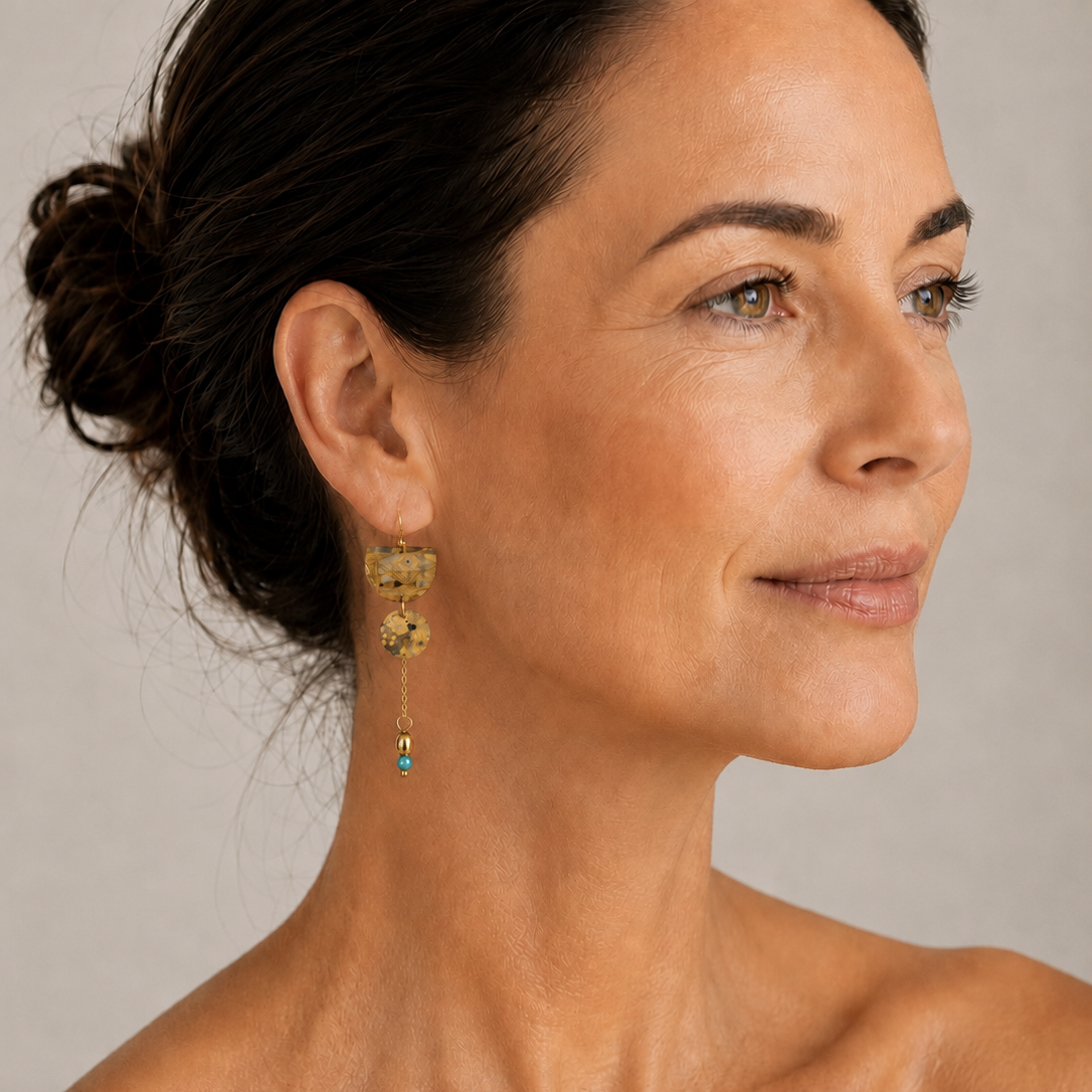 orecchini Klimt