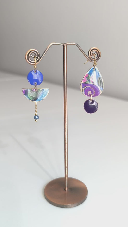 orecchini Klimt