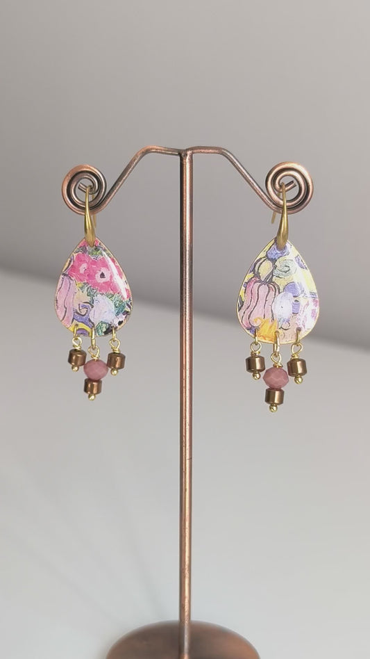 orecchini Klimt