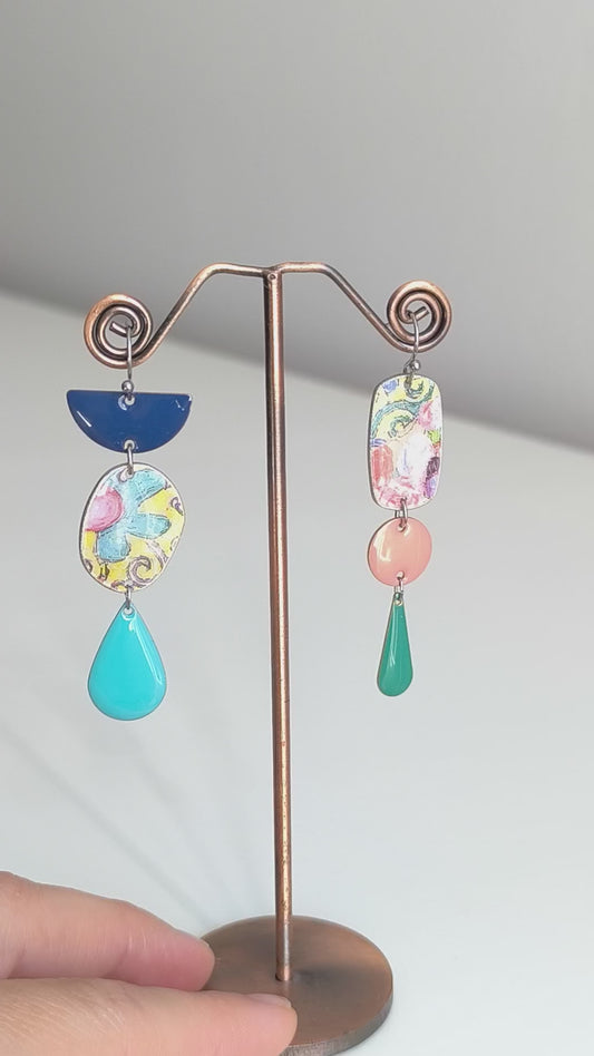 orecchini Klimt