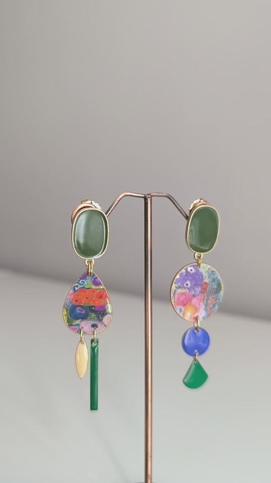 orecchini Klimt