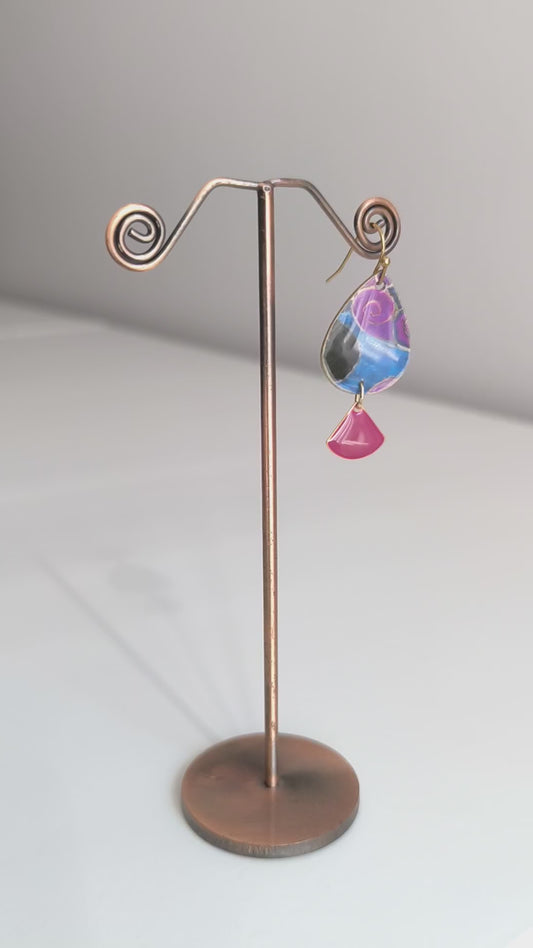 orecchini Klimt