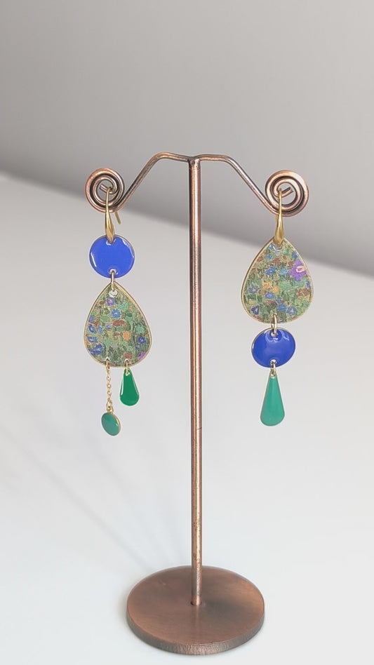 orecchini Klimt