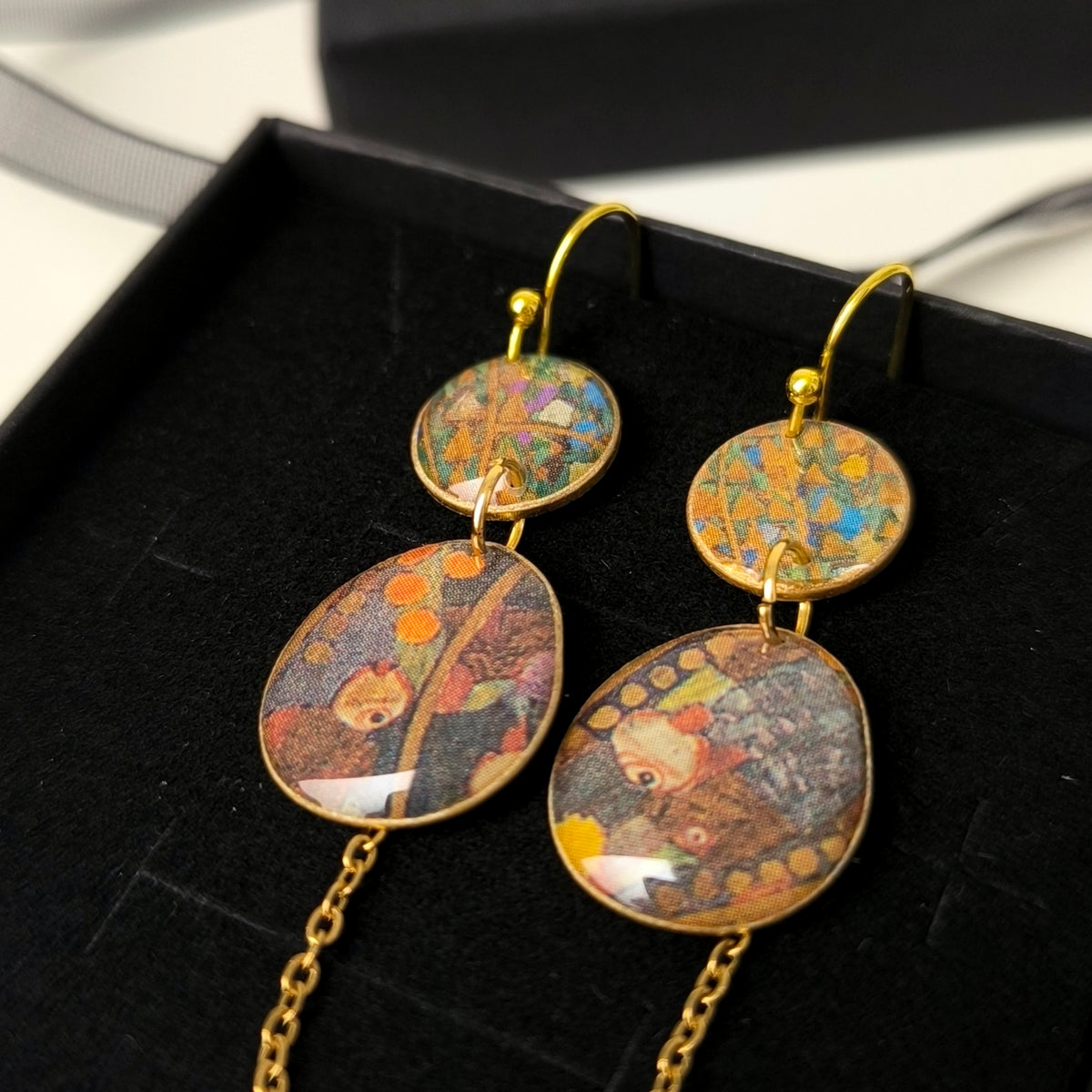 Orecchini Klimt