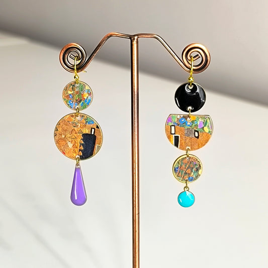 orecchini Klimt