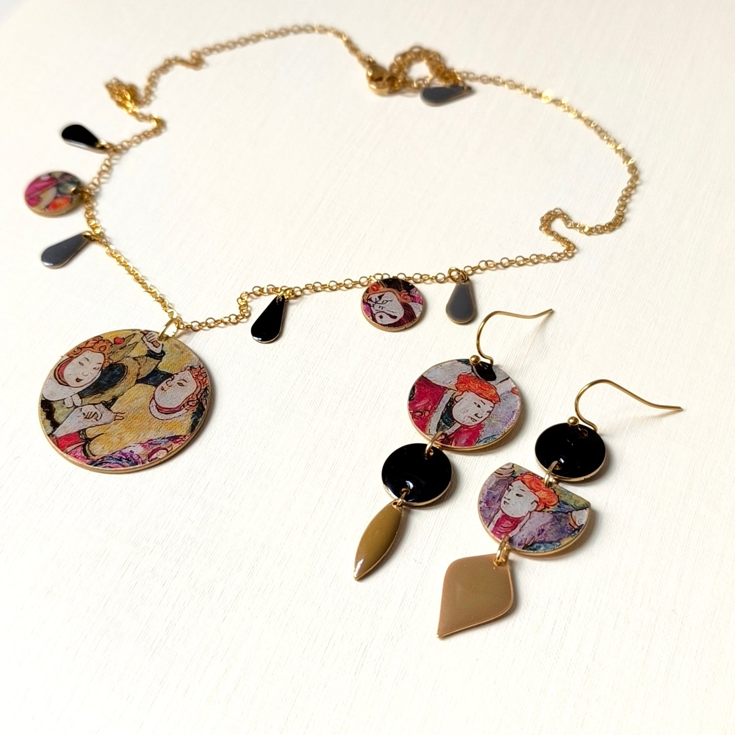 orecchini Klimt
