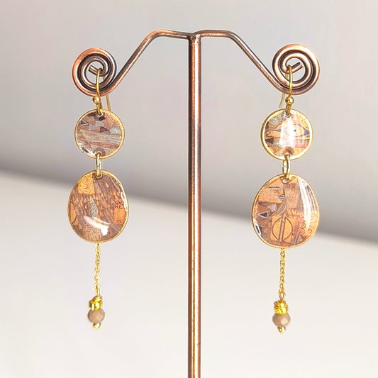 orecchini Klimt