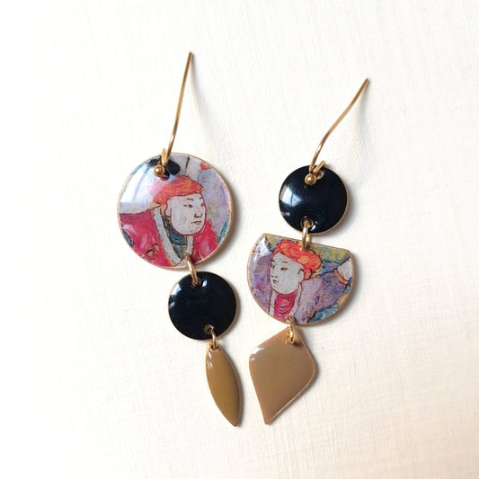 orecchini Klimt