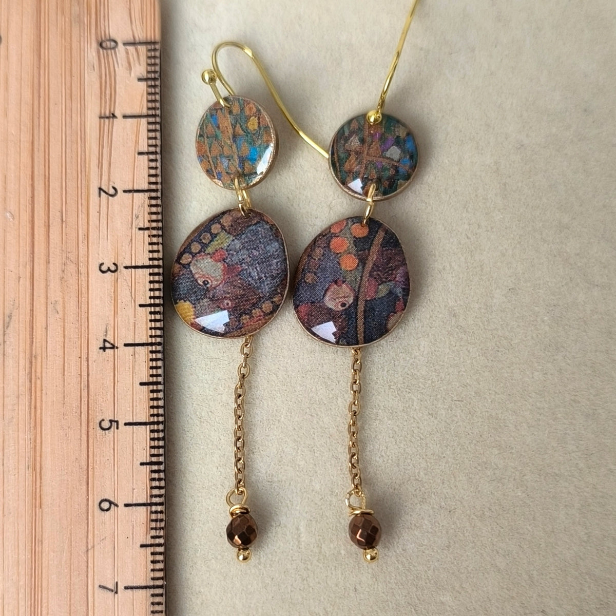 Orecchini Klimt