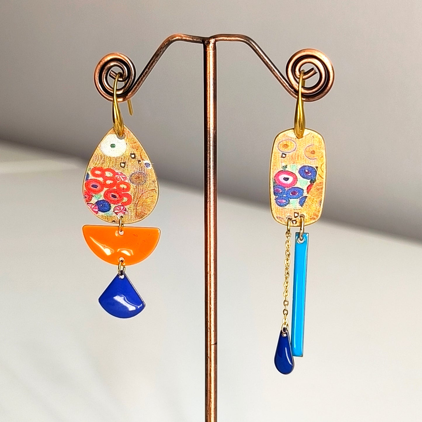 orecchini Klimt