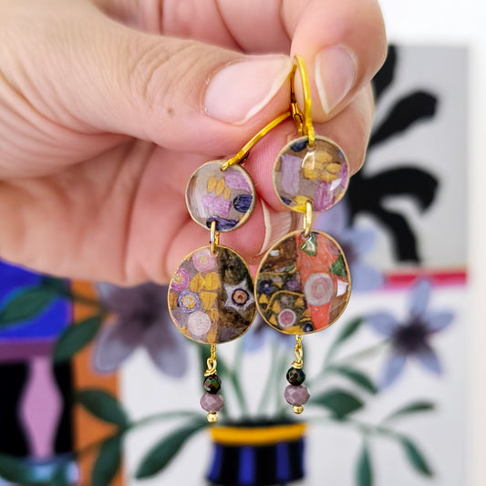 Orecchini Klimt