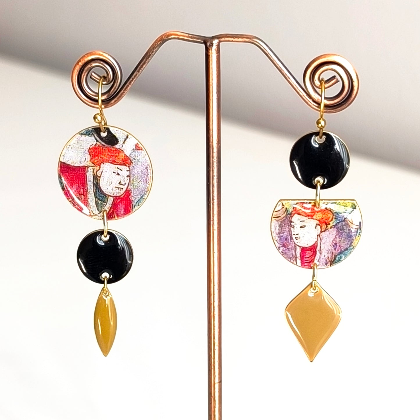 orecchini Klimt