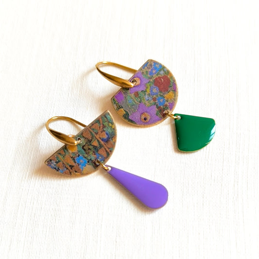 orecchini Klimt