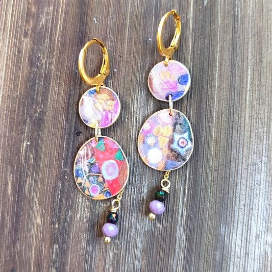 Orecchini Klimt